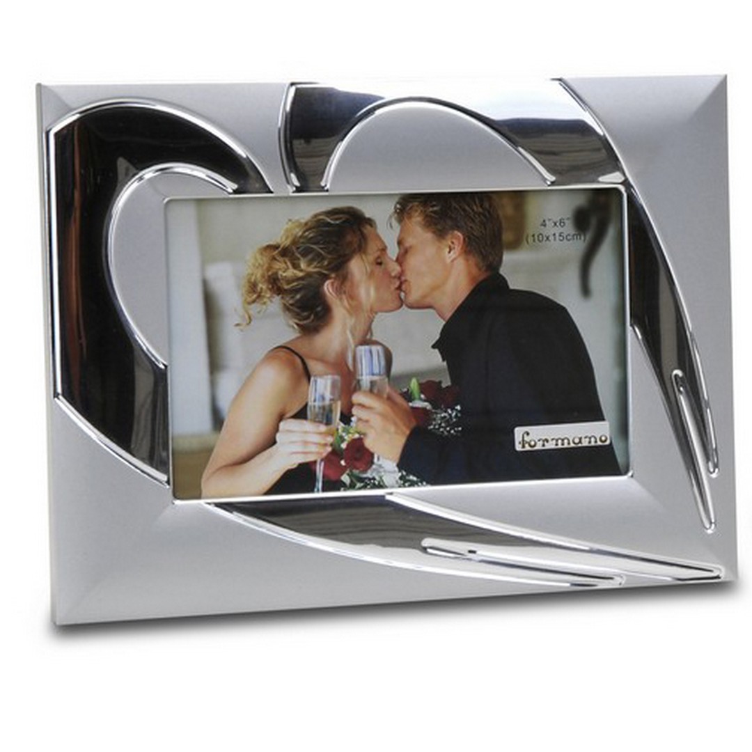 Fotorahmen13x18 Herz silber