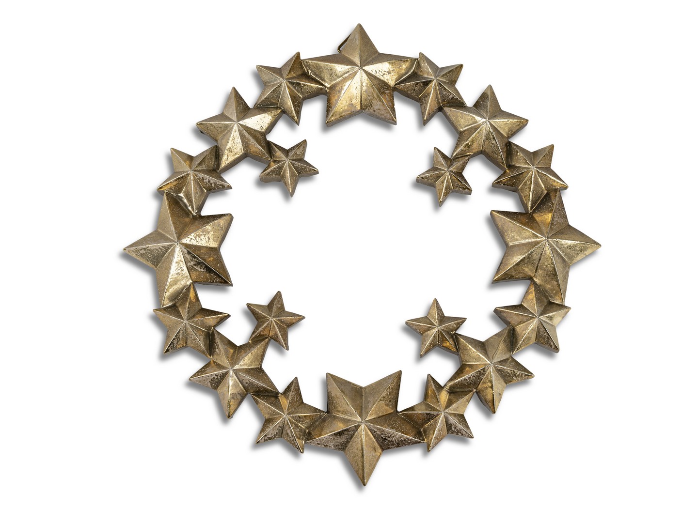 Deko-Kranz 26cm Vintage-Gold