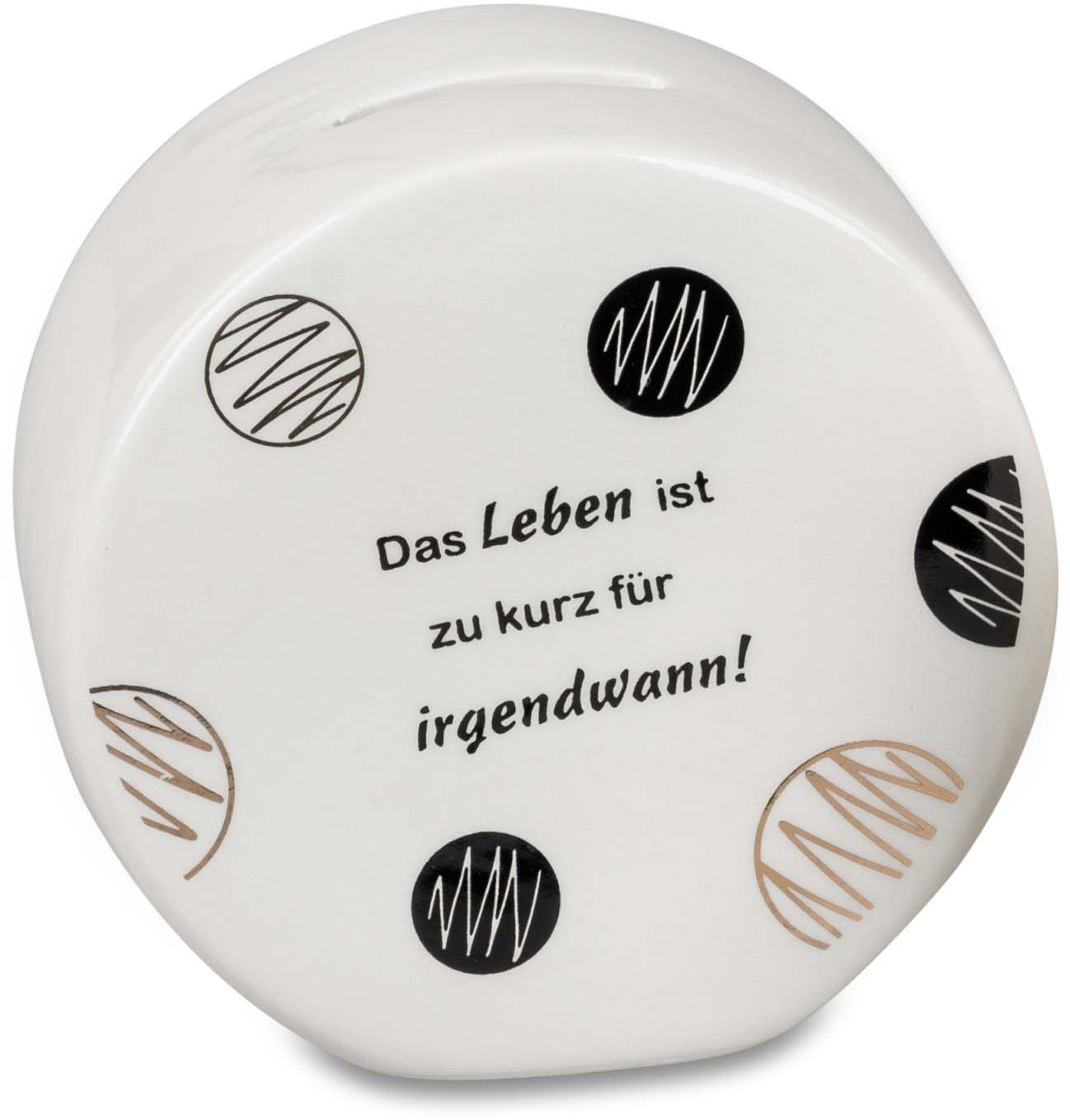 Spardose 11cm Mit Spruch 793997C