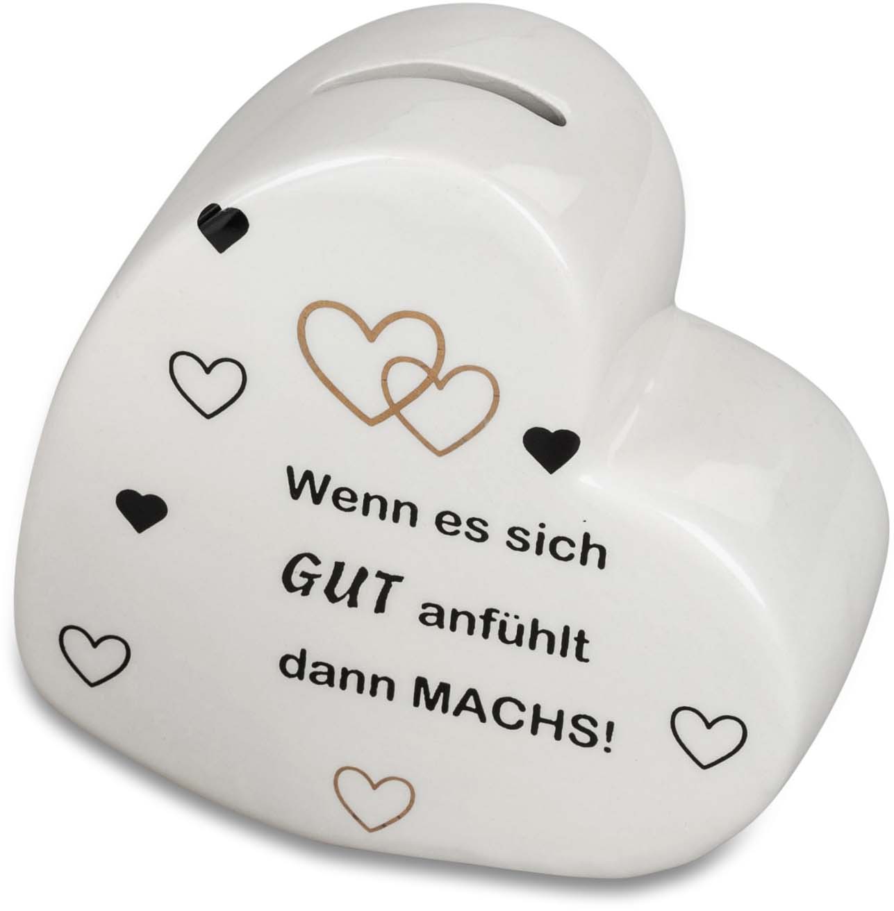 Spardose 11cm Mit Spruch 793973B