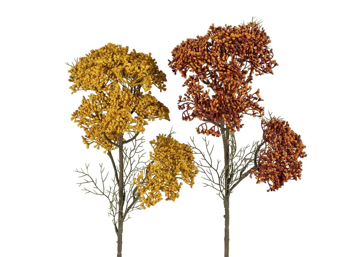 Beerenzweig 56 cm – Herbstfarben, zufällige Farbsortierung