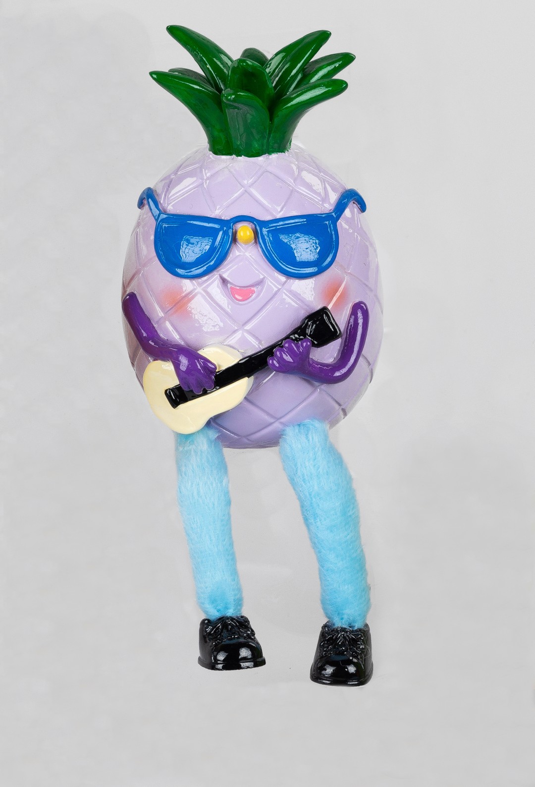 Spardose aus Kunststein ca. 20cm Ananas flieder