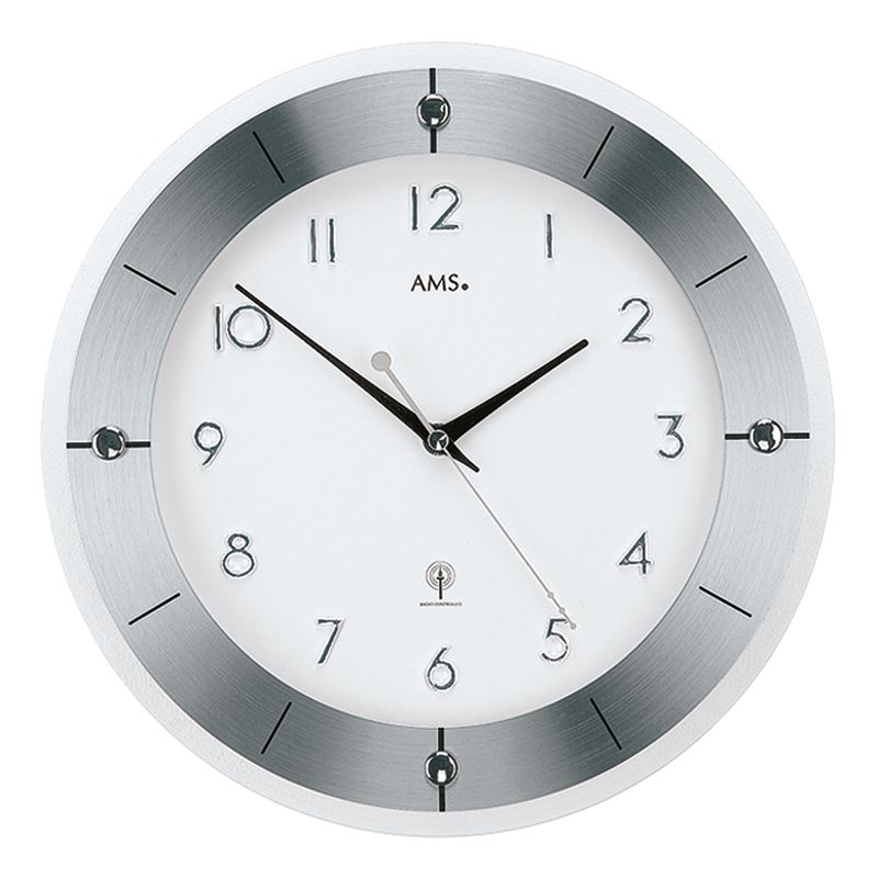 AMS Wanduhr mit Funkwerk F5848