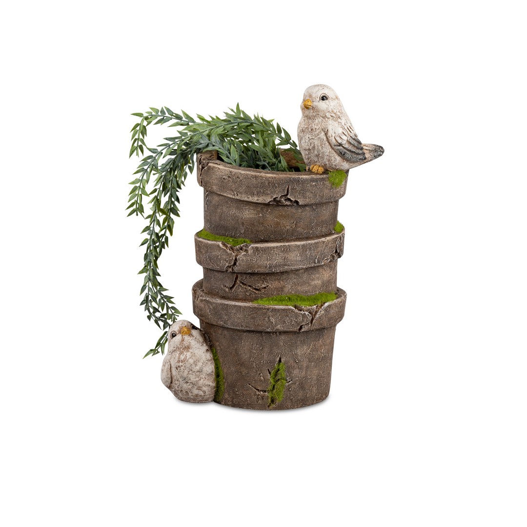 Pflanzgefäß ca17cm breit Handbemalt