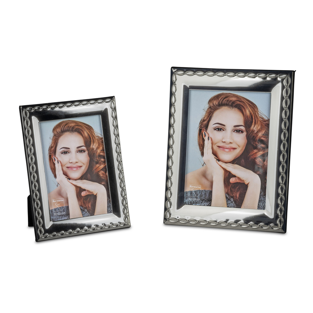 Fotorahmen 13x18 Silber - Raute 652812