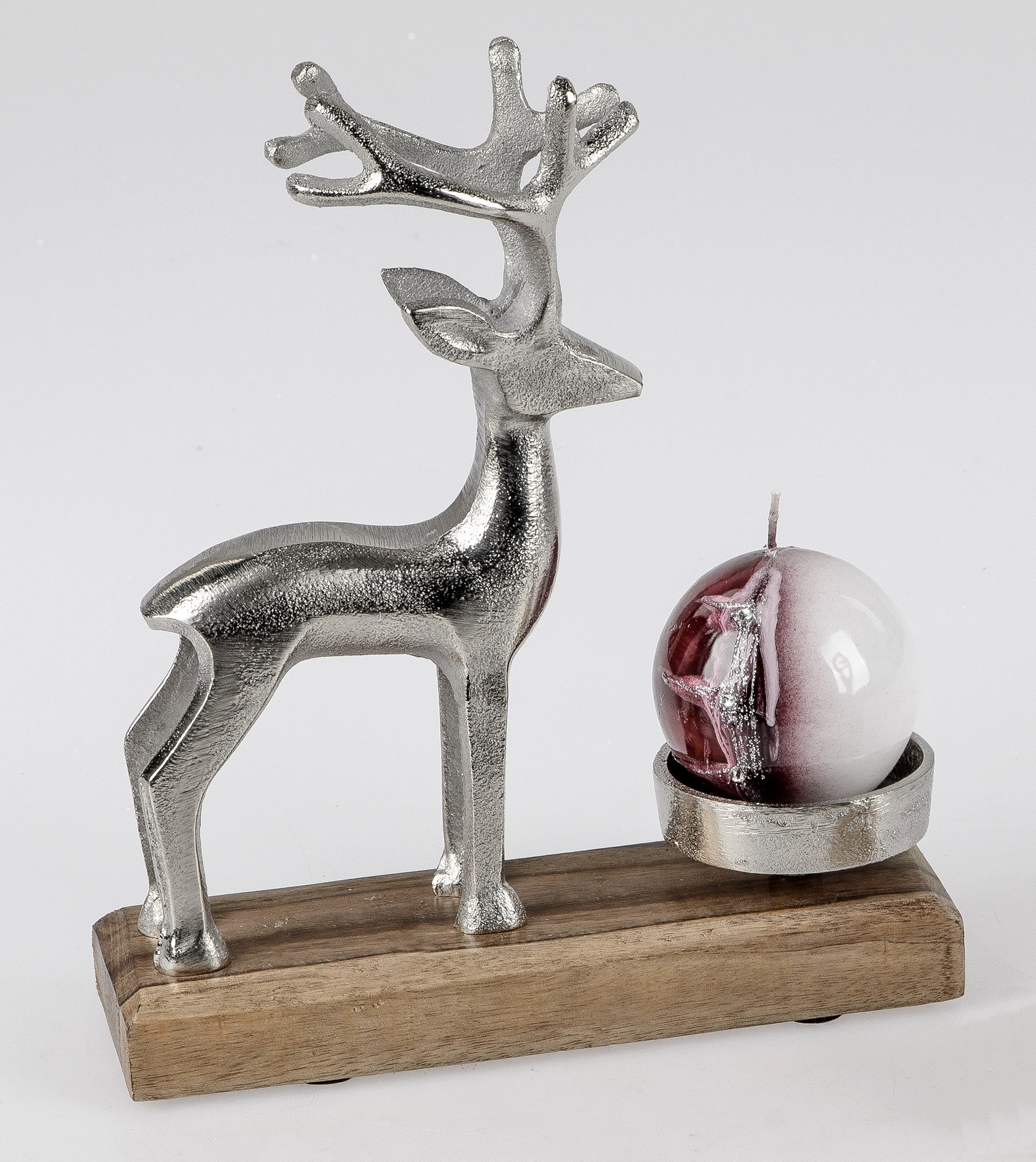 Formano Teelichtleuchter Elch, ca.23cm