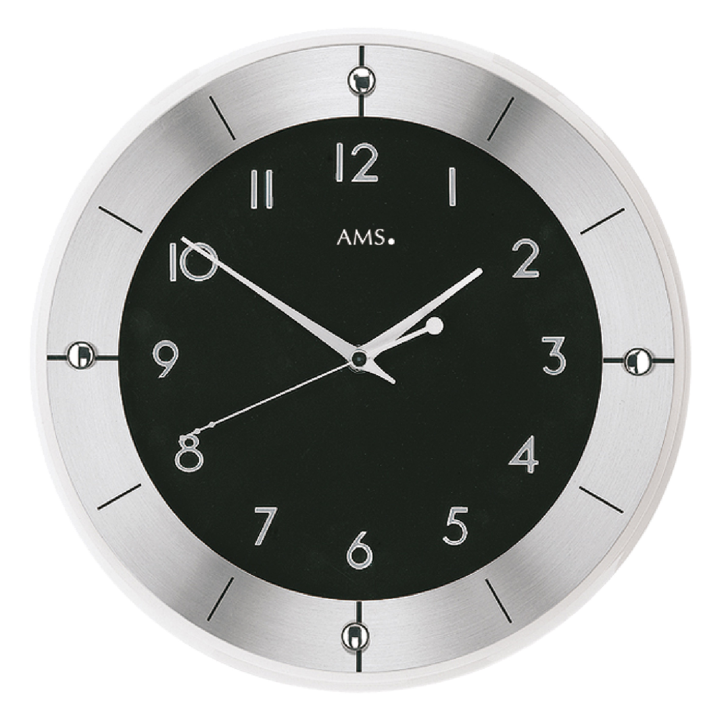 AMS Wanduhr mit Funkwerk F5849