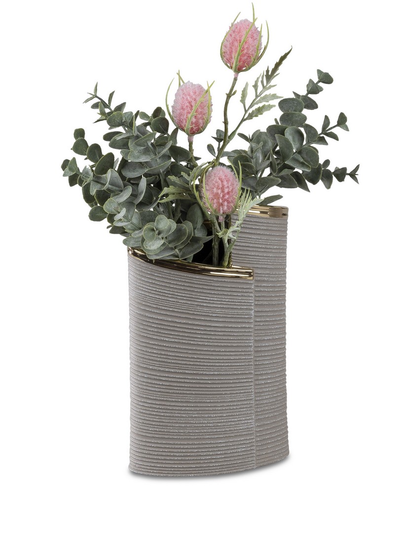 Vase aus Keramik; ca. 14x23cm