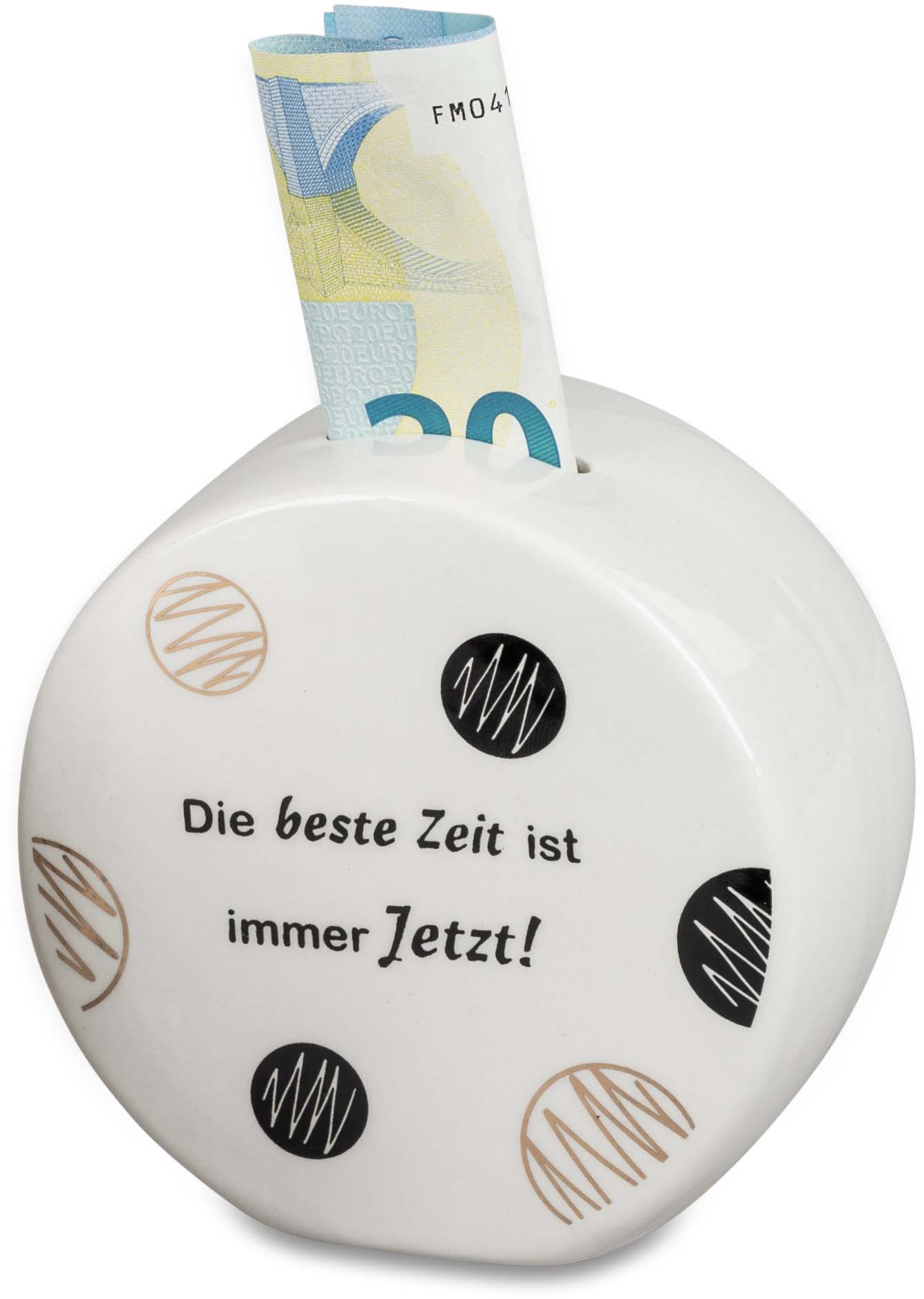 Spardose 11cm Mit Spruch 793997A