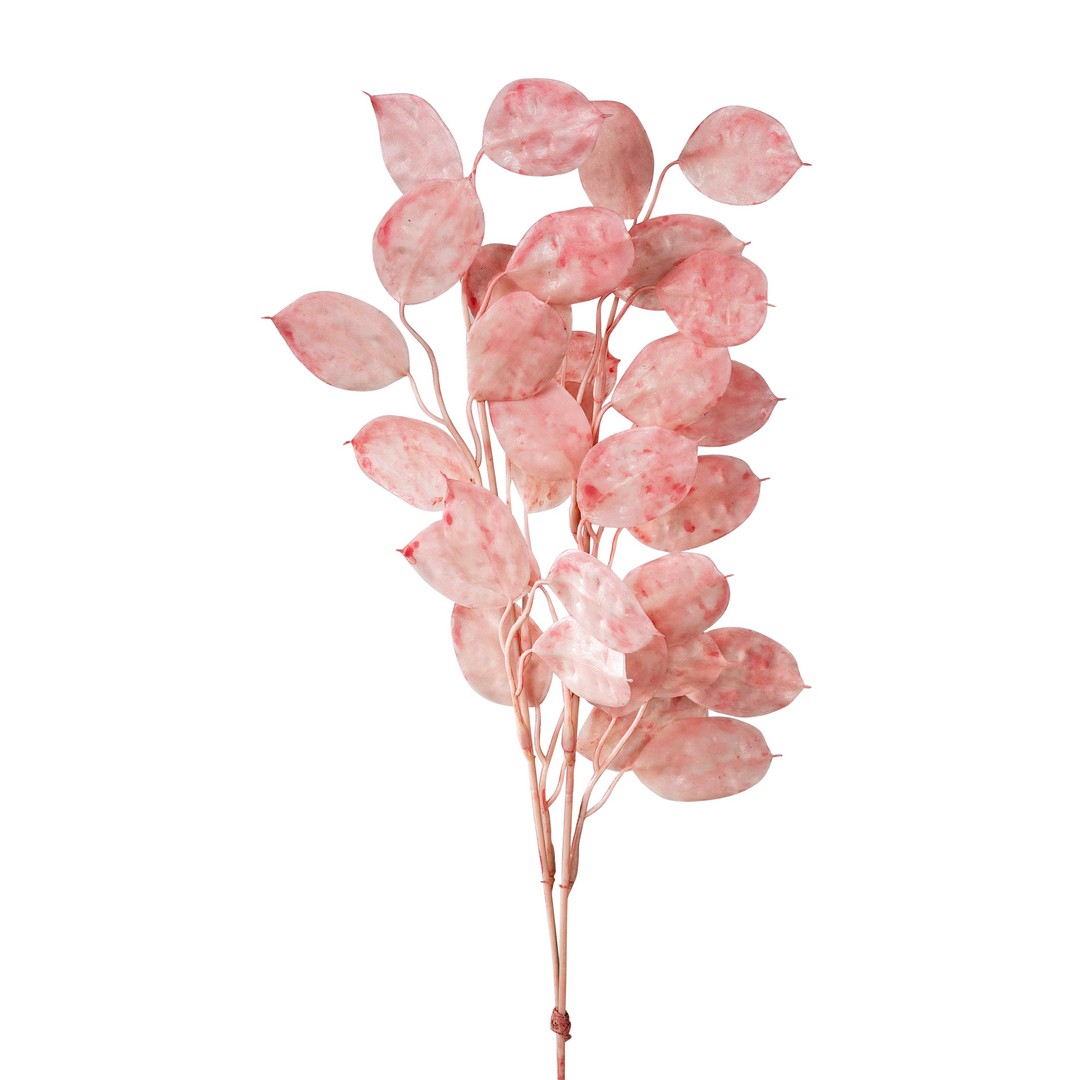 Blätterzweig ca. 44cm rosa