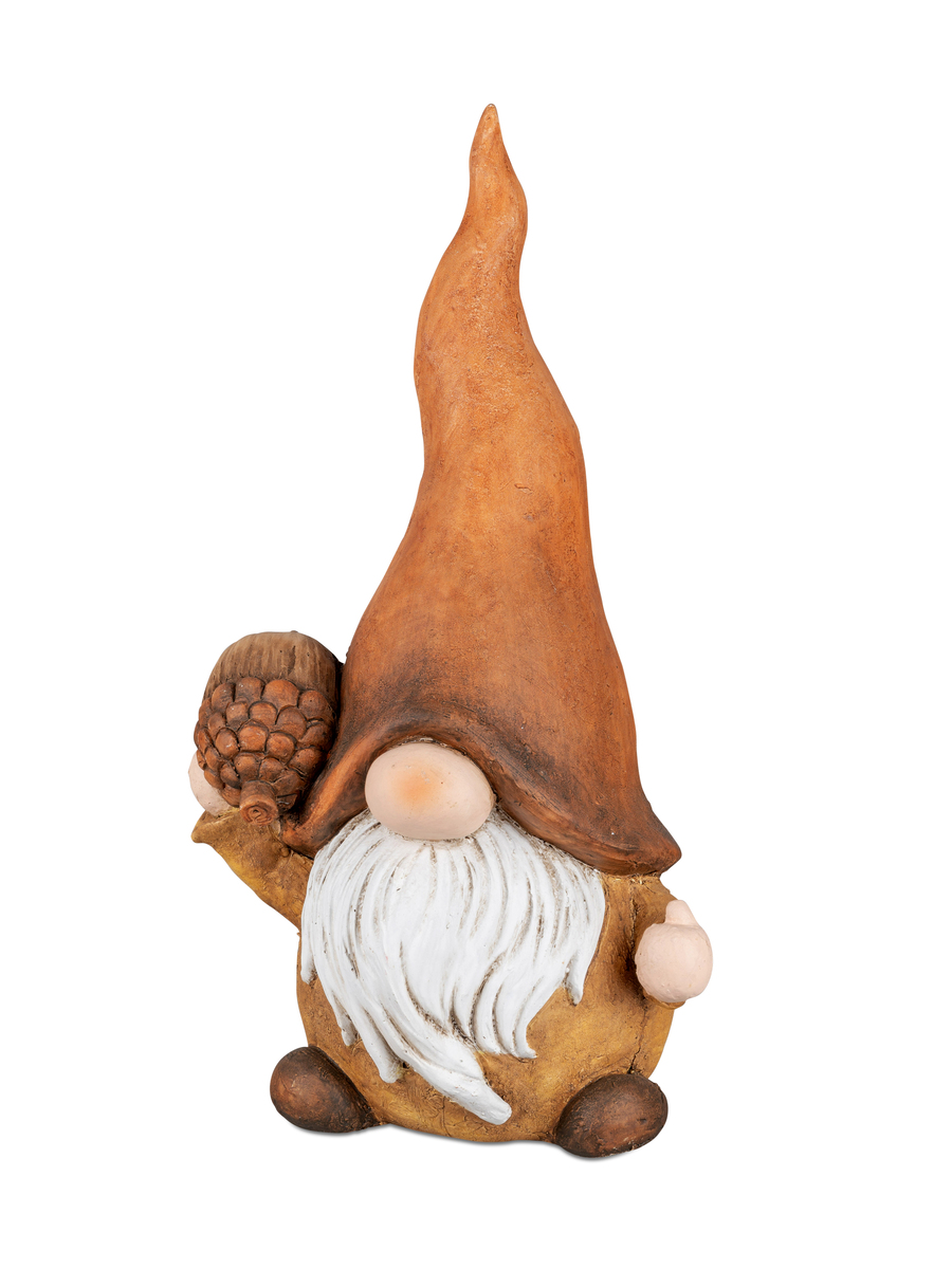 Handbemalte Deko-Figur "Zwerg" – 27x50cm, aus Magnesia